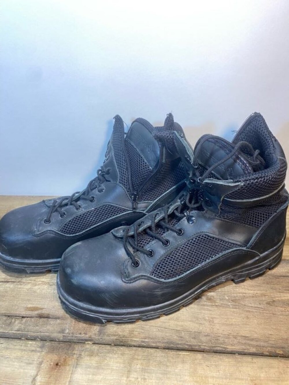Terra Canadian Navy Hot Weather Safety Boots Size 280/106 US 10.5 CSA Approved